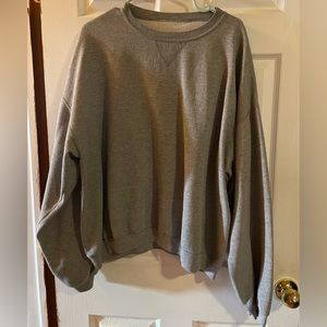 Grey XL crew neck